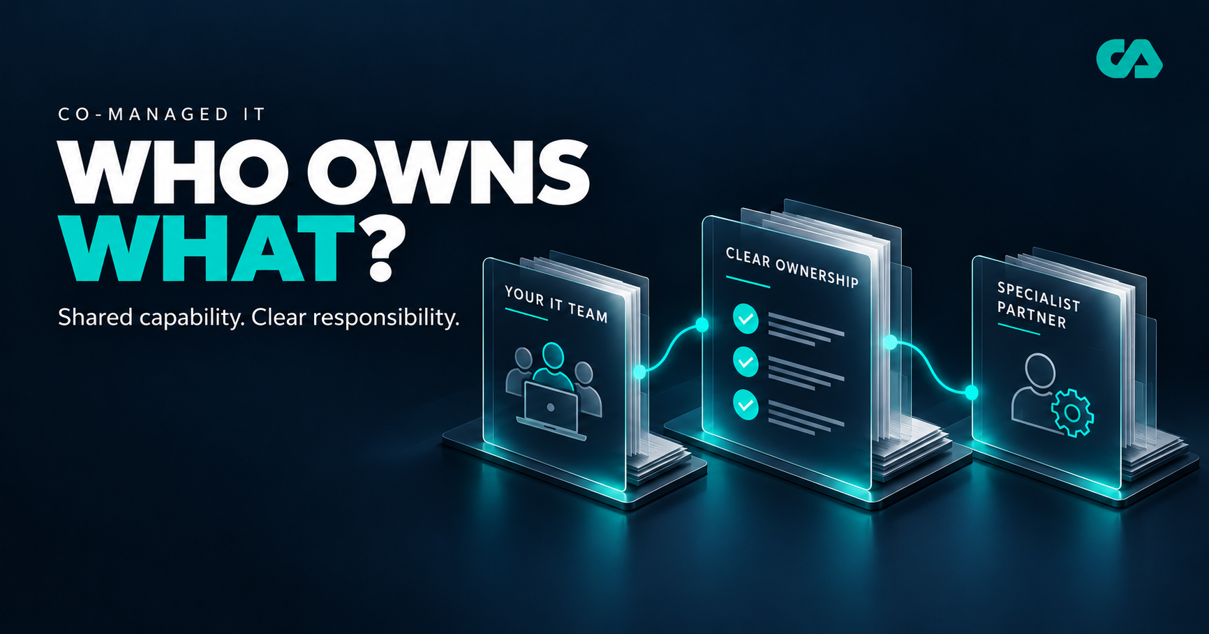 Featured image for article: Co-managed IT: who is responsible for what?